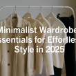 Minimalist Wardrobe Essentials for Effortless Style in 2025
