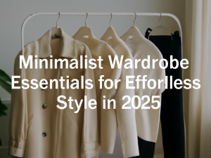 Minimalist Wardrobe Essentials for Effortless Style in 2025
