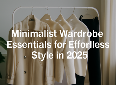 Minimalist Wardrobe Essentials for Effortless Style in 2025