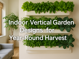 Indoor Vertical Garden Designs for Year-Round Harvest