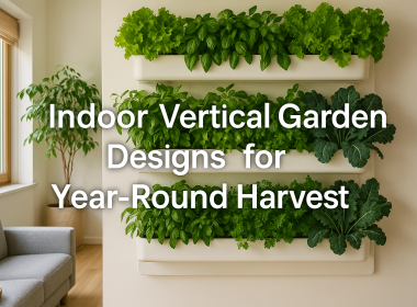 Indoor Vertical Garden Designs for Year-Round Harvest