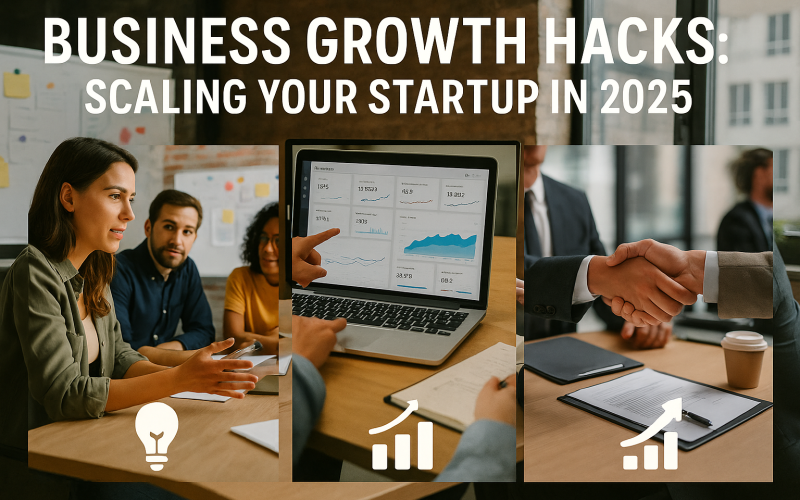 Business Growth Hacks: Scaling Your Startup in 2025