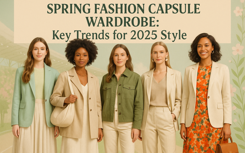 Spring Fashion Capsule Wardrobe 2025