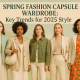 Spring Fashion Capsule Wardrobe 2025