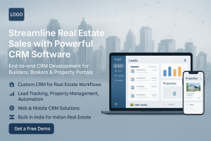 Real Estate CRM Software development company in India