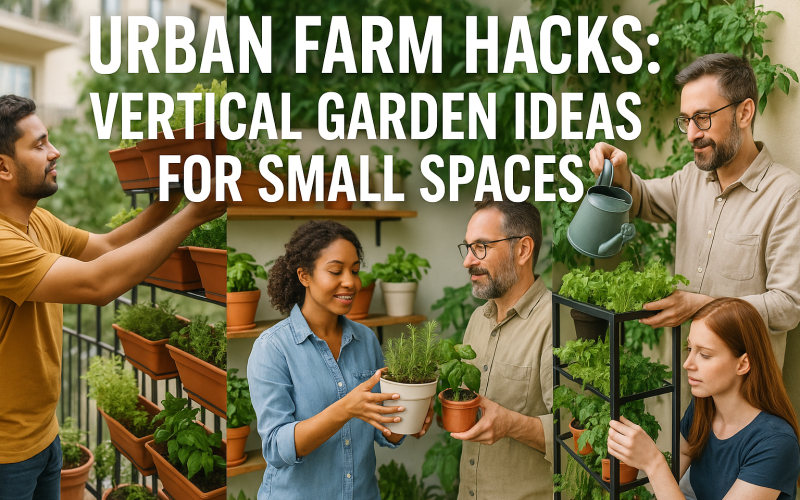 Urban Farm Vertical Garden Ideas