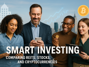 Smart Investing REITs, Stocks & Cryptocurrencies