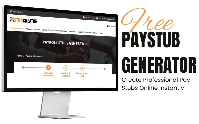 Free Paystub Generator: Create Professional Pay Stubs Online Instantly