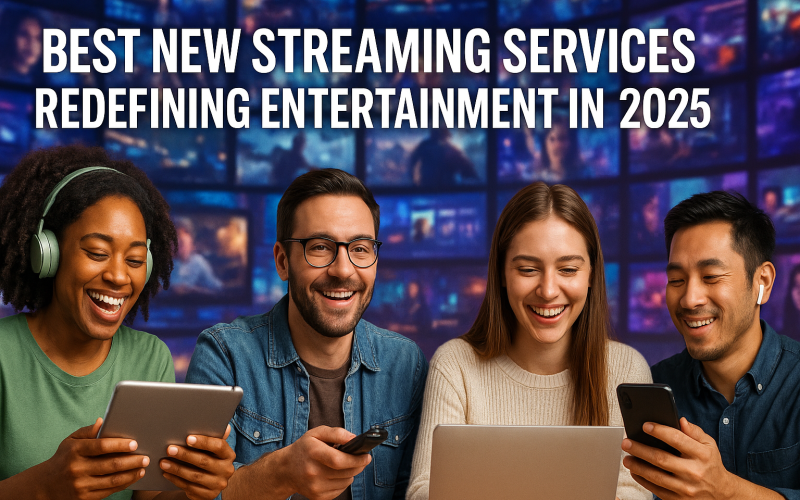 New Streaming Services Redefining Entertainment 2025