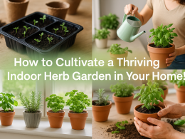 How to Cultivate a Thriving Indoor Herb Garden in Your Home!