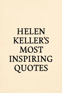 helen keller quotes