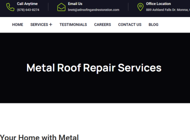 metal roof repair services in atlanta