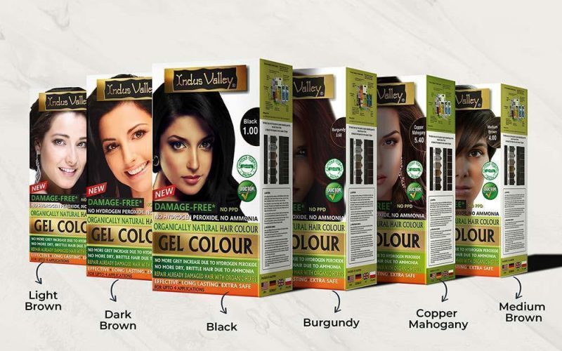 Organic hair colour