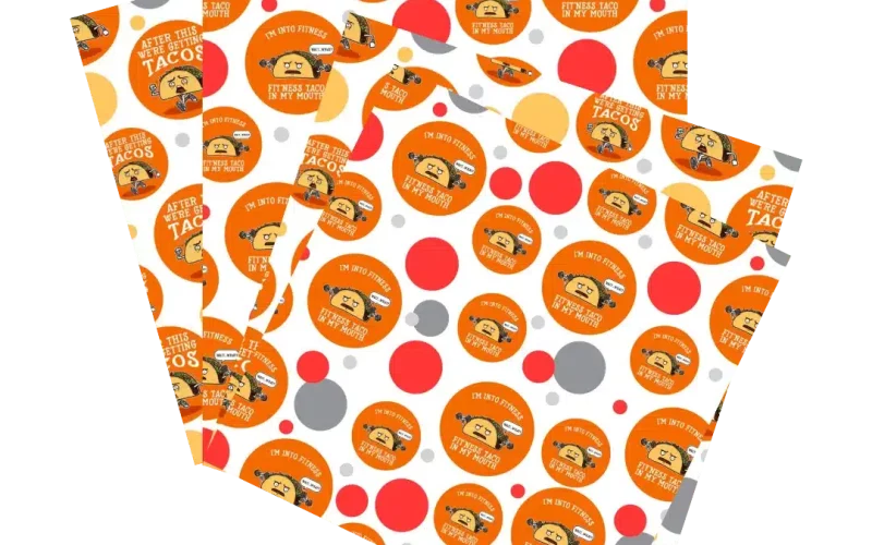 What Role Does Custom Taco Wrapping Paper Play in Food Safety?