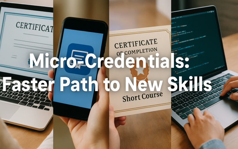 Micro-Credentials: Faster Path to New Skills