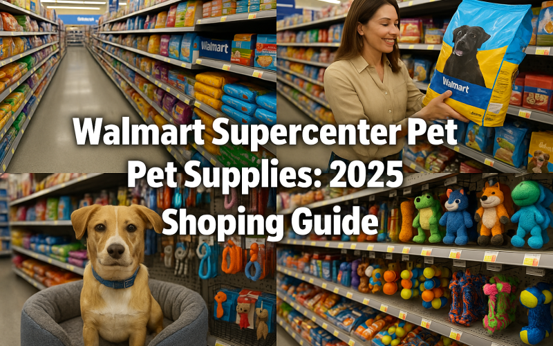 Walmart Supercenter Pet Supplies: 2025 Shopping Guide