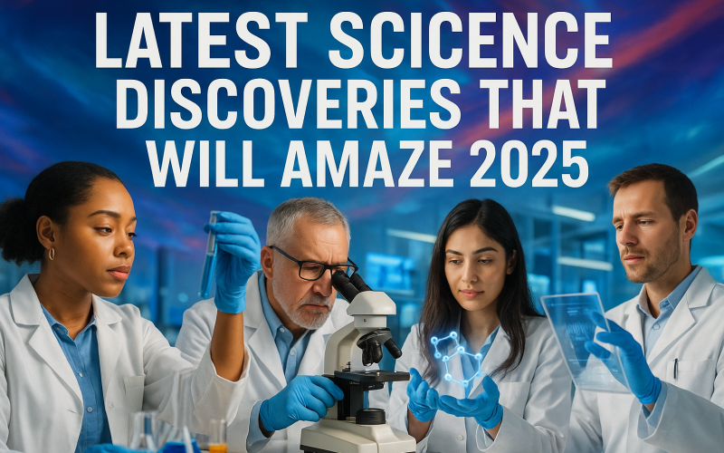 Science Discoveries 2025