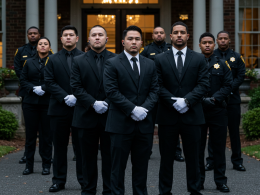 Funeral Escort Staff services