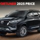 Toyota Fortuner 2025 price list