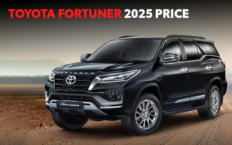 Toyota Fortuner 2025 price list