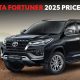 Toyota Fortuner 2025 price list
