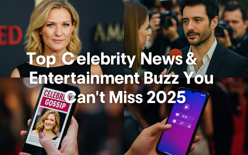 Top Celebrity News & Entertainment Buzz You Can’t Miss 2025