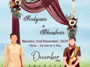 marriage invitation template