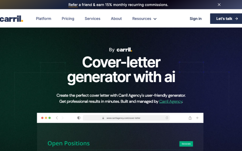 Top Cover Letter Generator Tools Compared: Which One Wins?