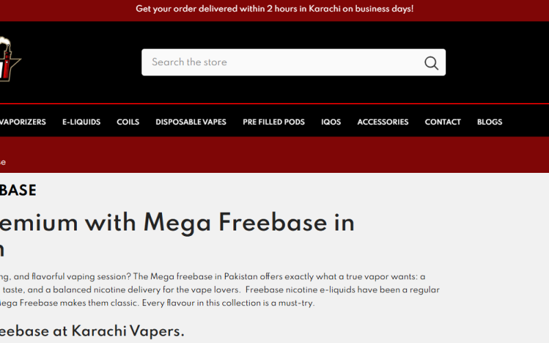 mega eliquid price in pakistan