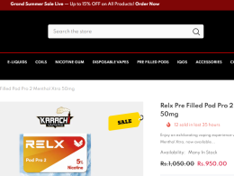 relx menthol pods