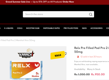 relx menthol pods