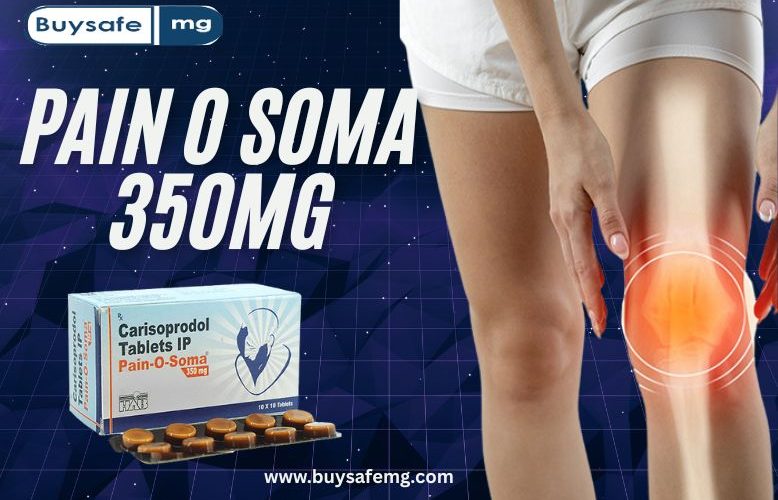 Pain O Soma 350mg for fast charley horse muscle relief