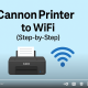 How to Connect Canon Printer to WiFi