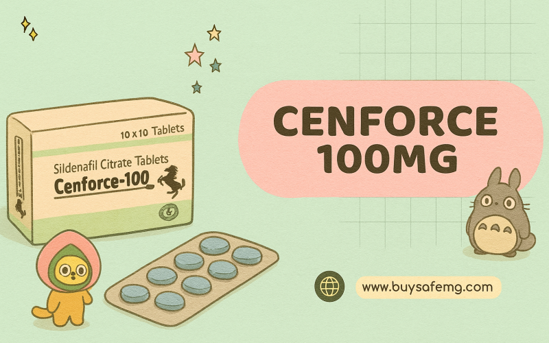 Cenforce 100mg sildenafil citrate pill