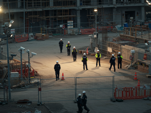 Construction Site Security guard services