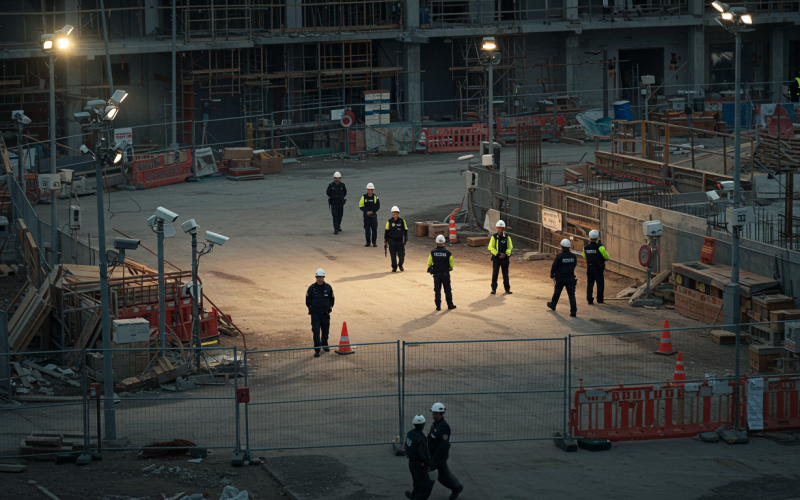 Construction Site Security guard services
