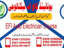EFI Auto Electrician Course In Rawalpindi