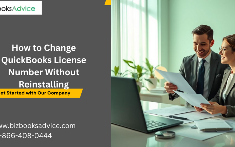 Change QuickBooks License Number