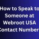 How to Speak to Someone at Webroot USA Contact Numbers