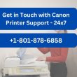 canon customer service number