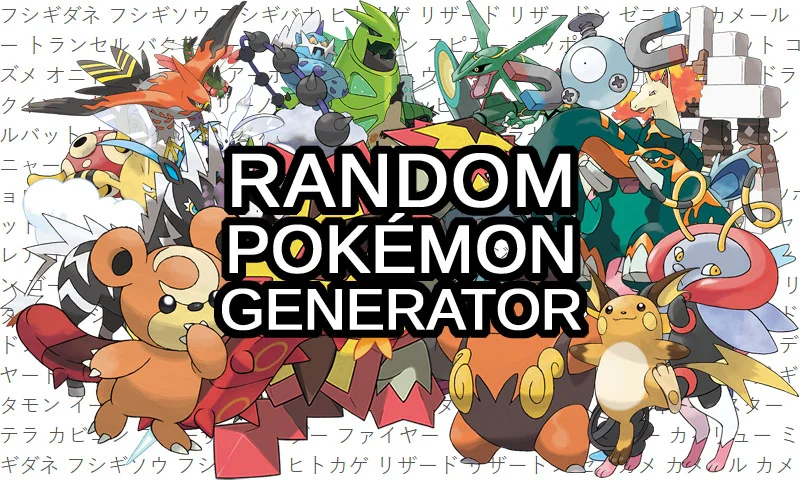 Random Pokémon Generator