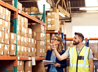 Power Pushers Streamline Warehouse Flow