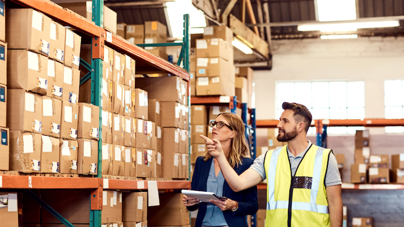 Power Pushers Streamline Warehouse Flow