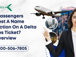 Can Passengers Request A Name Correction On A Delta Airlines Ticket
