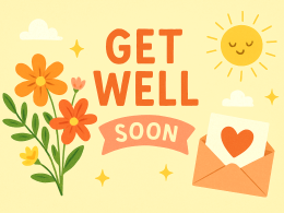 get well soon card