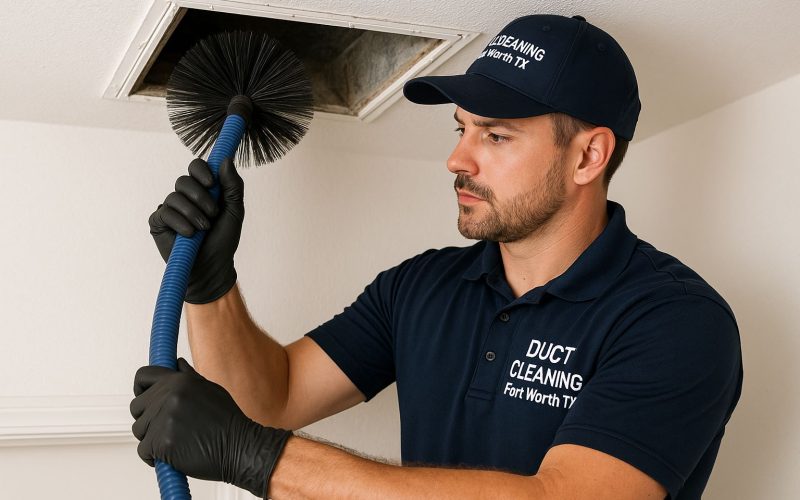 Professional duct cleaning Fort Worth TX improving air quality