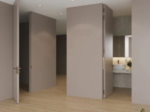 right inswing door