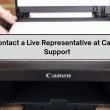 How to Contact a Live Representative at Canon Printer Support