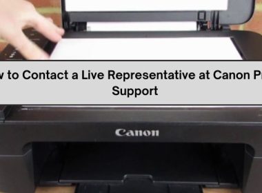 How to Contact a Live Representative at Canon Printer Support