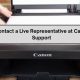How to Contact a Live Representative at Canon Printer Support